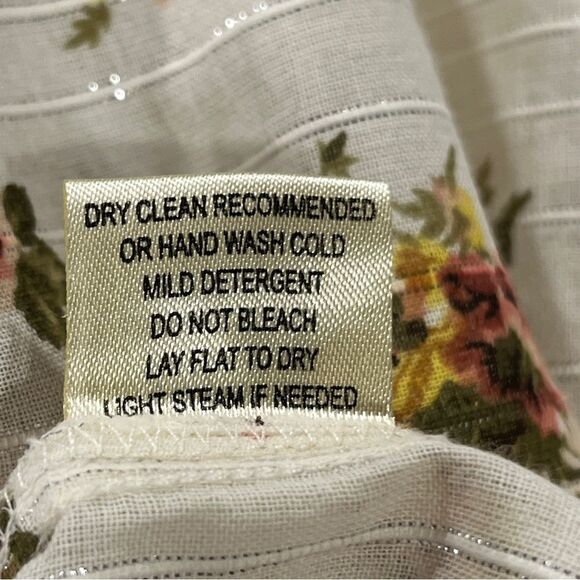 Lovestitch floral long sleeve oversized blouse size M Medium - Picture 12 of 15